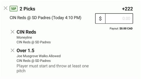 mlb parlays today|mlb same game parlay today.